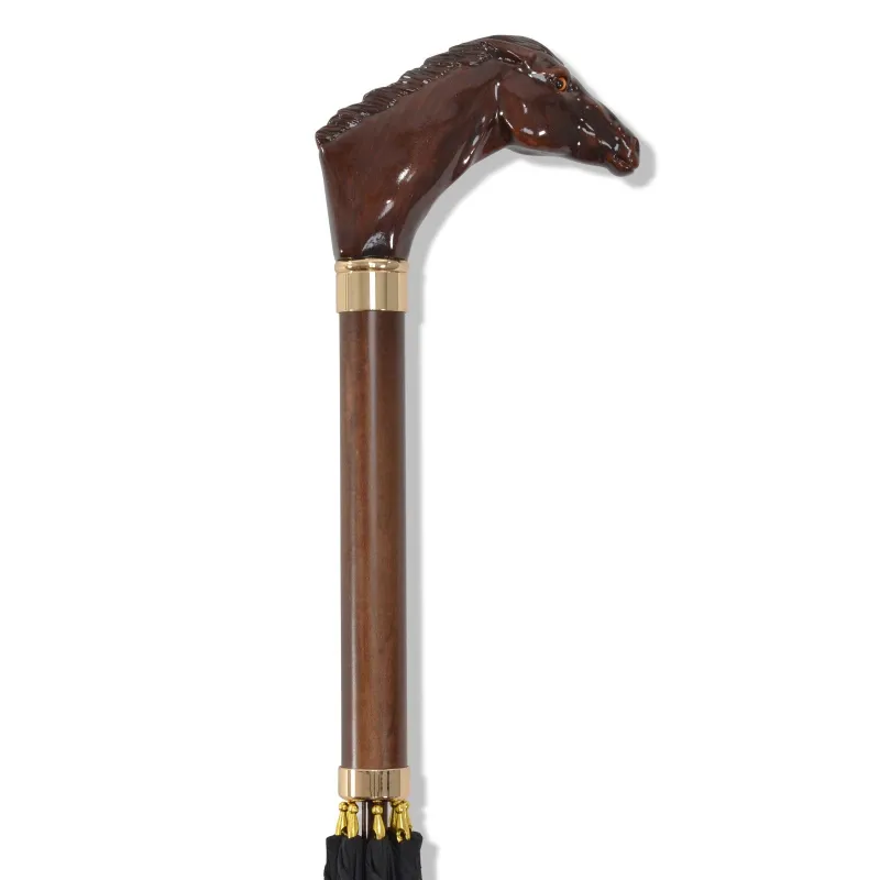 WL16 Brown Horse Head (New 2026) sold by Fox Umbrellas