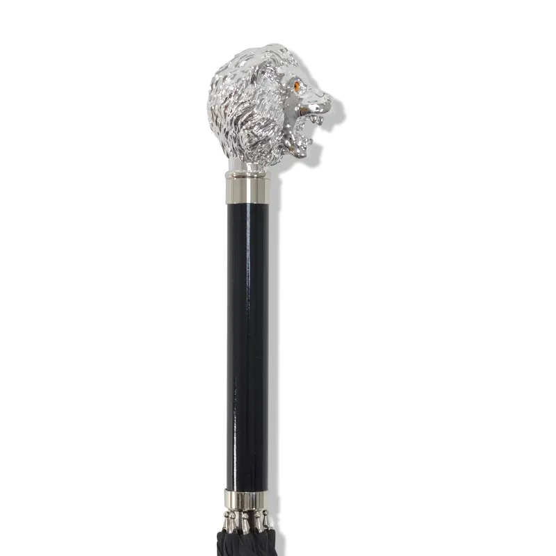 WL14 Nickel Lion Head (New 2026) sold by Fox Umbrellas