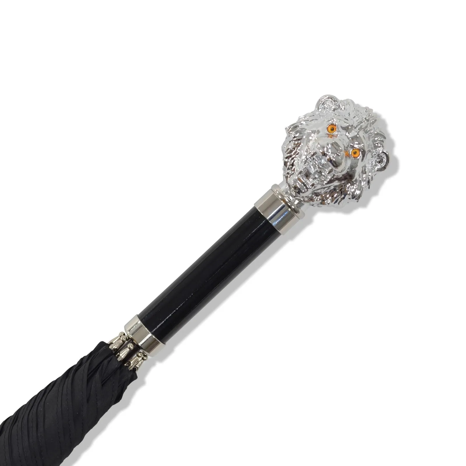 WLT7 Nickel Lion Head (NEW 2026) sold by Fox Umbrellas product image thumbnail 4