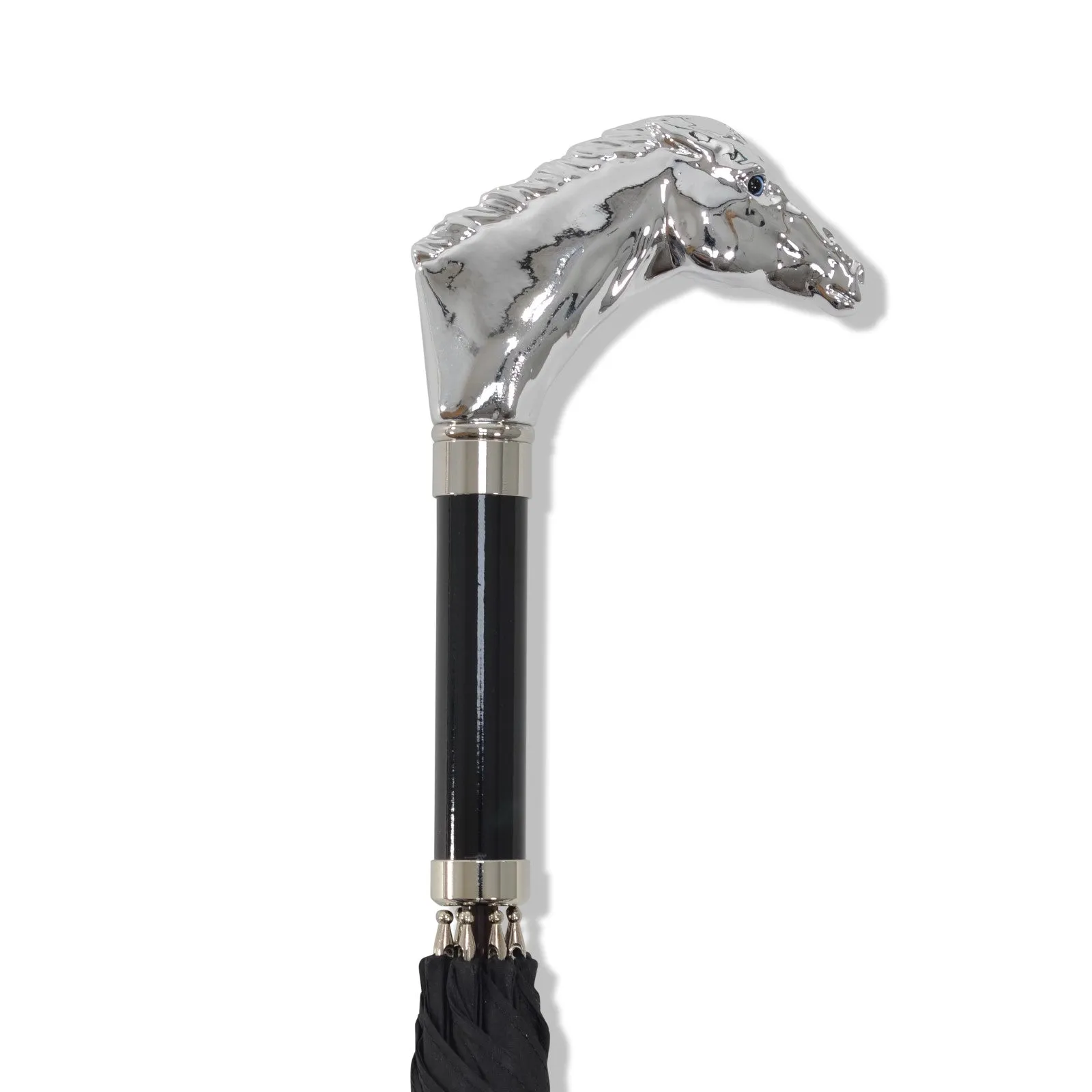 WLT7 Nickel Horse Head (NEW 2026) sold by Fox Umbrellas