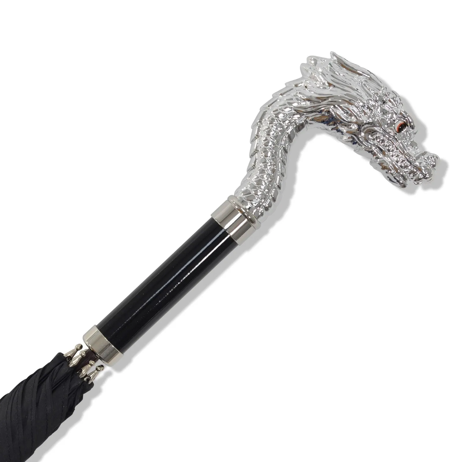 WLT7 Nickel Dragon Head (NEW 2026) sold by Fox Umbrellas product image thumbnail 2