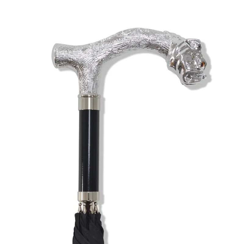 WLT7 Nickel Bulldog Head (NEW 2026) sold by Fox Umbrellas