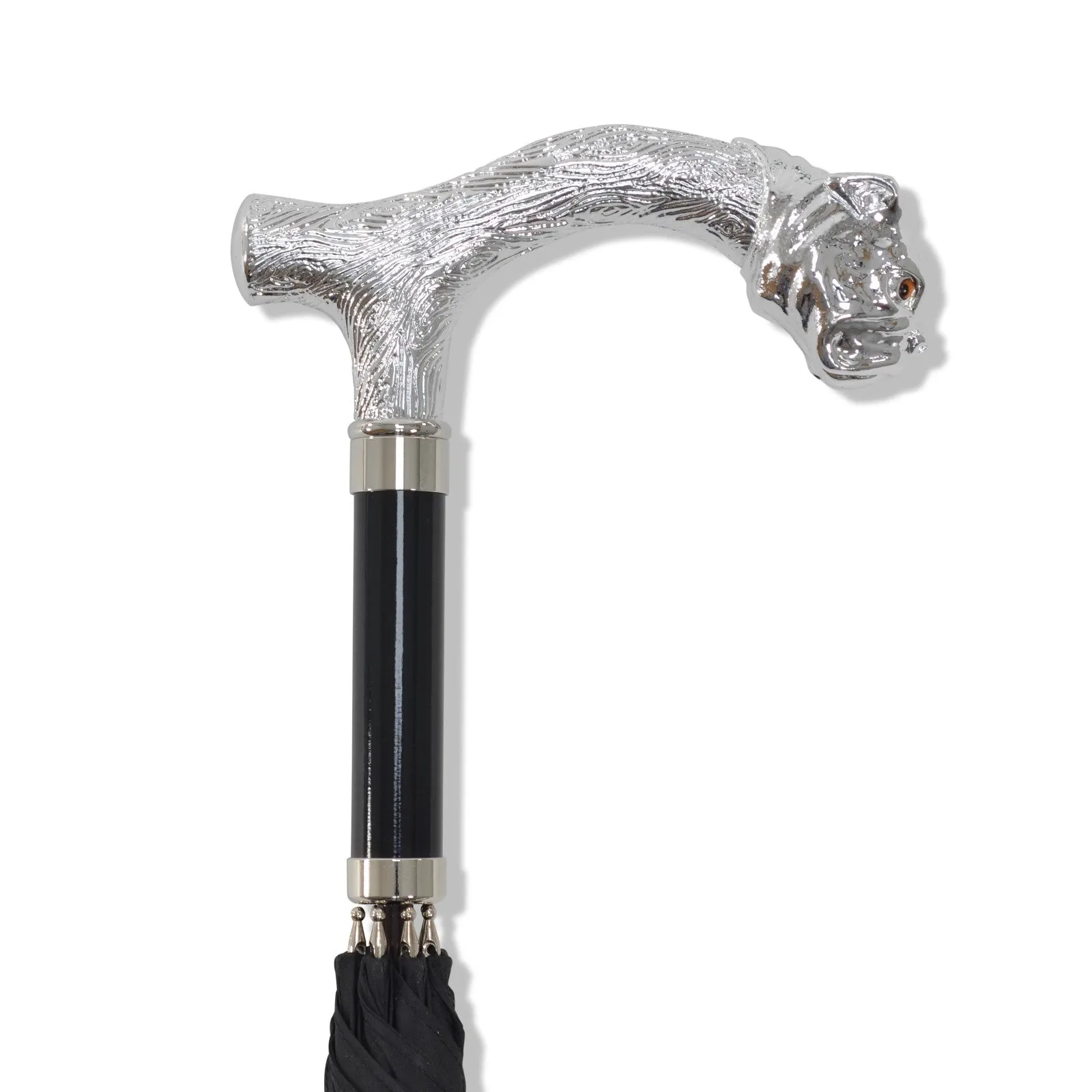WLT7 Nickel Bulldog Head (NEW 2026) sold by Fox Umbrellas