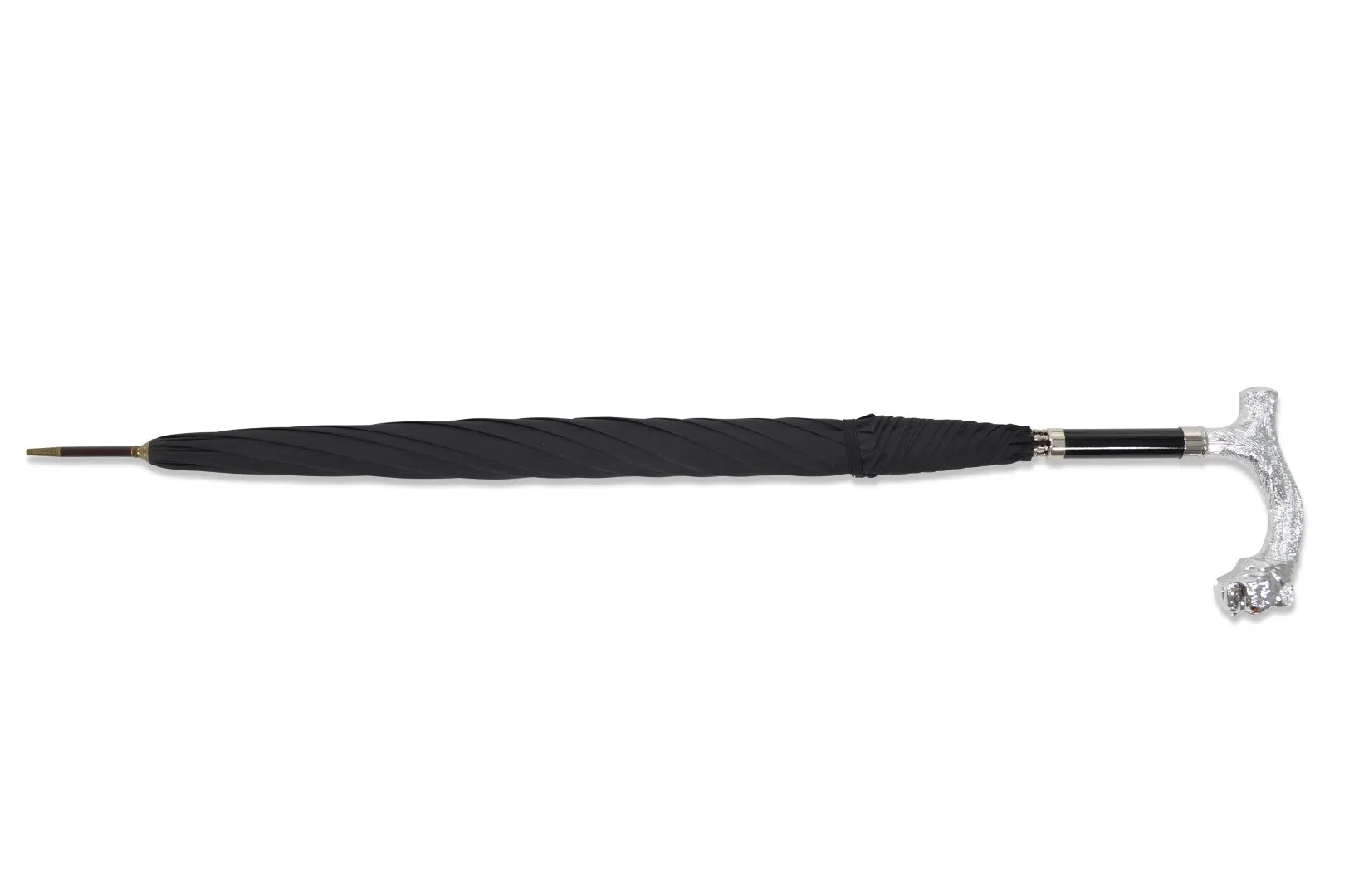 WLT7 Nickel Bulldog Head (NEW 2026) sold by Fox Umbrellas product image thumbnail 4