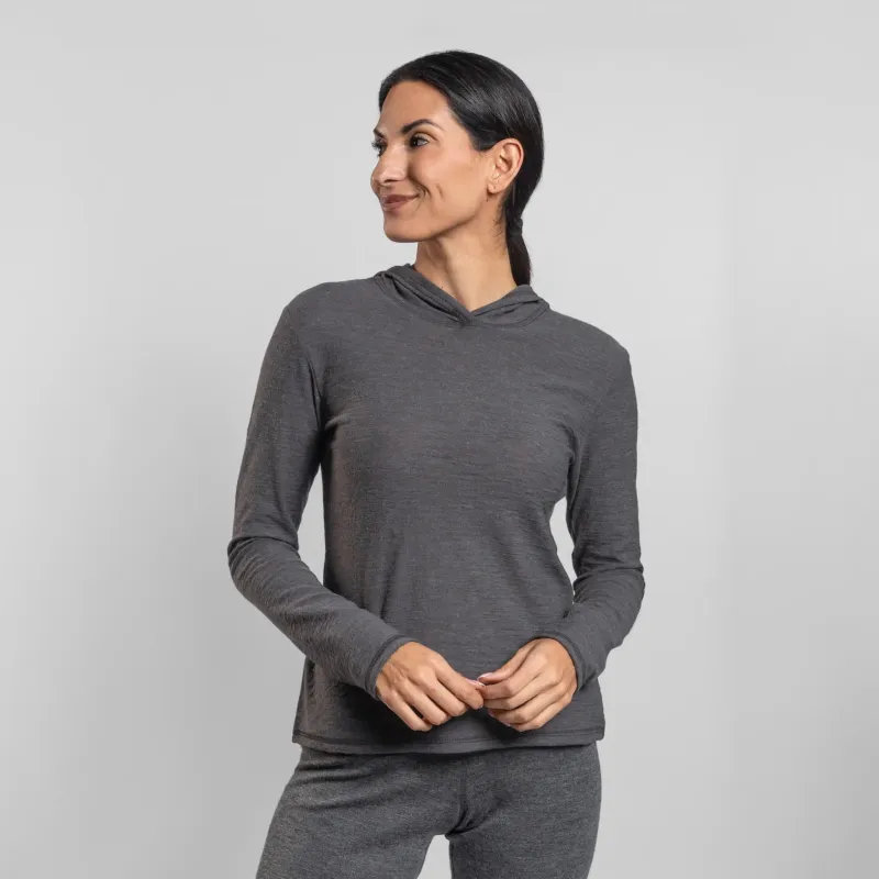 Women's Alpaca Travel Hoodie sold by Aya