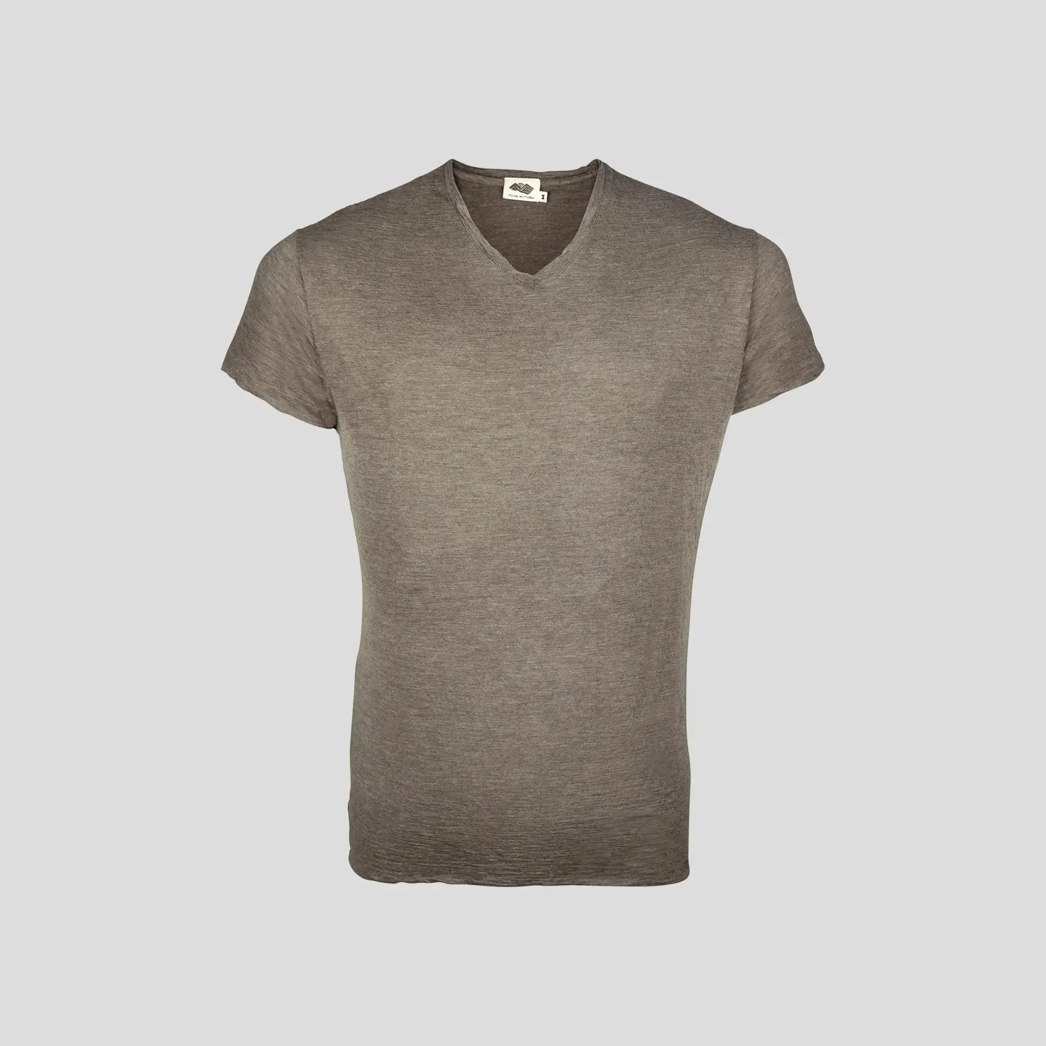 Men's Alpaca Travel T-Shirt V-Neck sold by Aya product image thumbnail 3