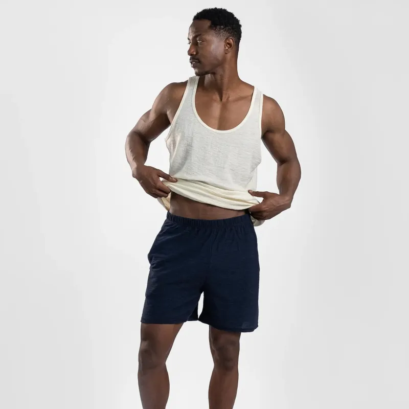 Men's Alpaca Travel Shorts sold by Aya