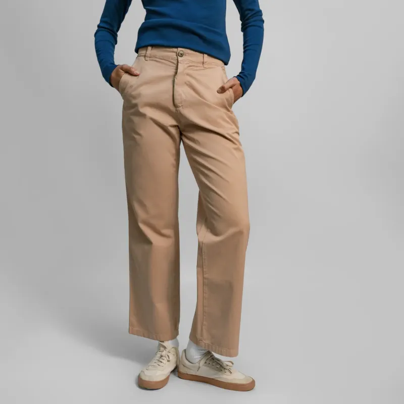 Women's Organic Pima Cotton Chino Pants sold by Aya