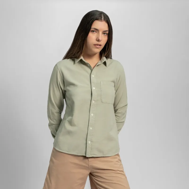 Women's Organic Pima Cotton Classic Shirt sold by Aya