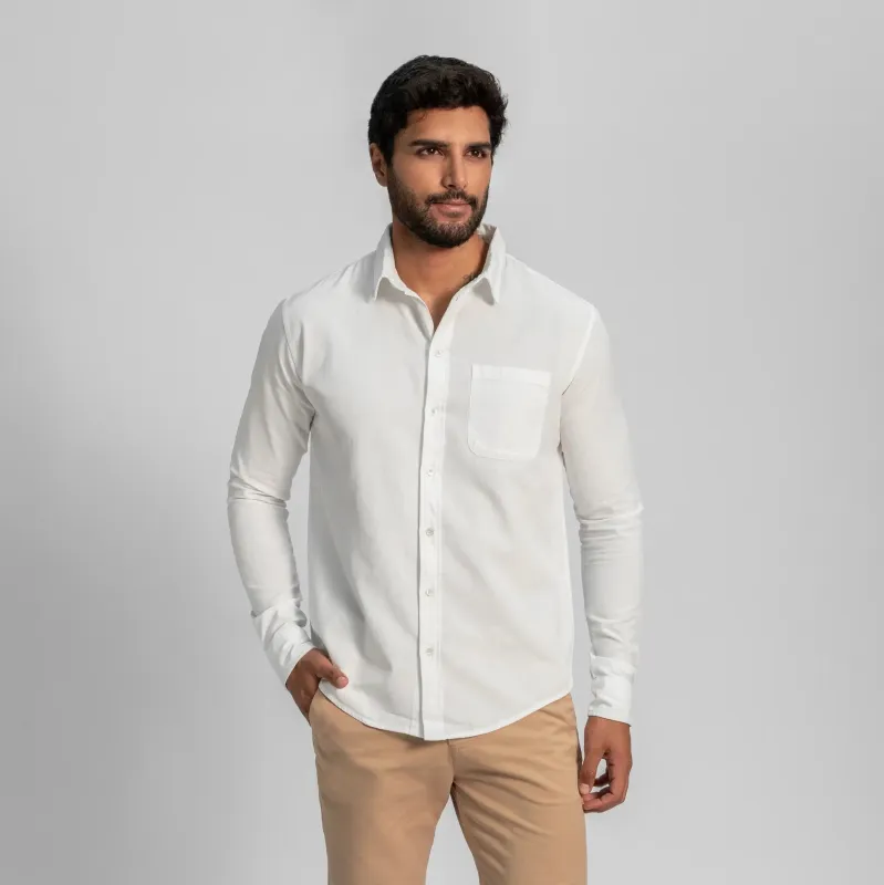 Men's Organic Pima Cotton Classic Shirt sold by Aya