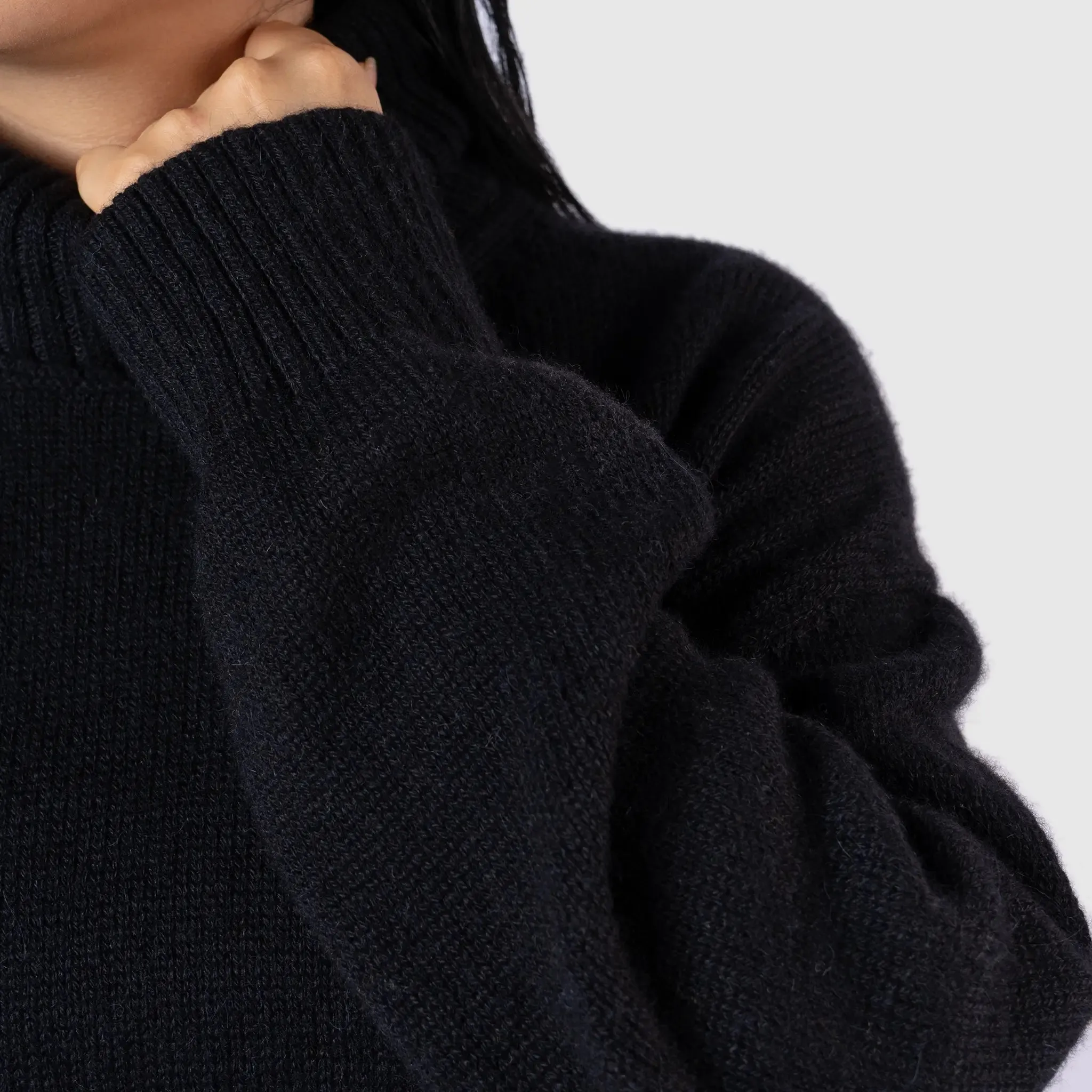 Women's Alpaca Wool Turtleneck Sweater sold by Aya product image thumbnail 4