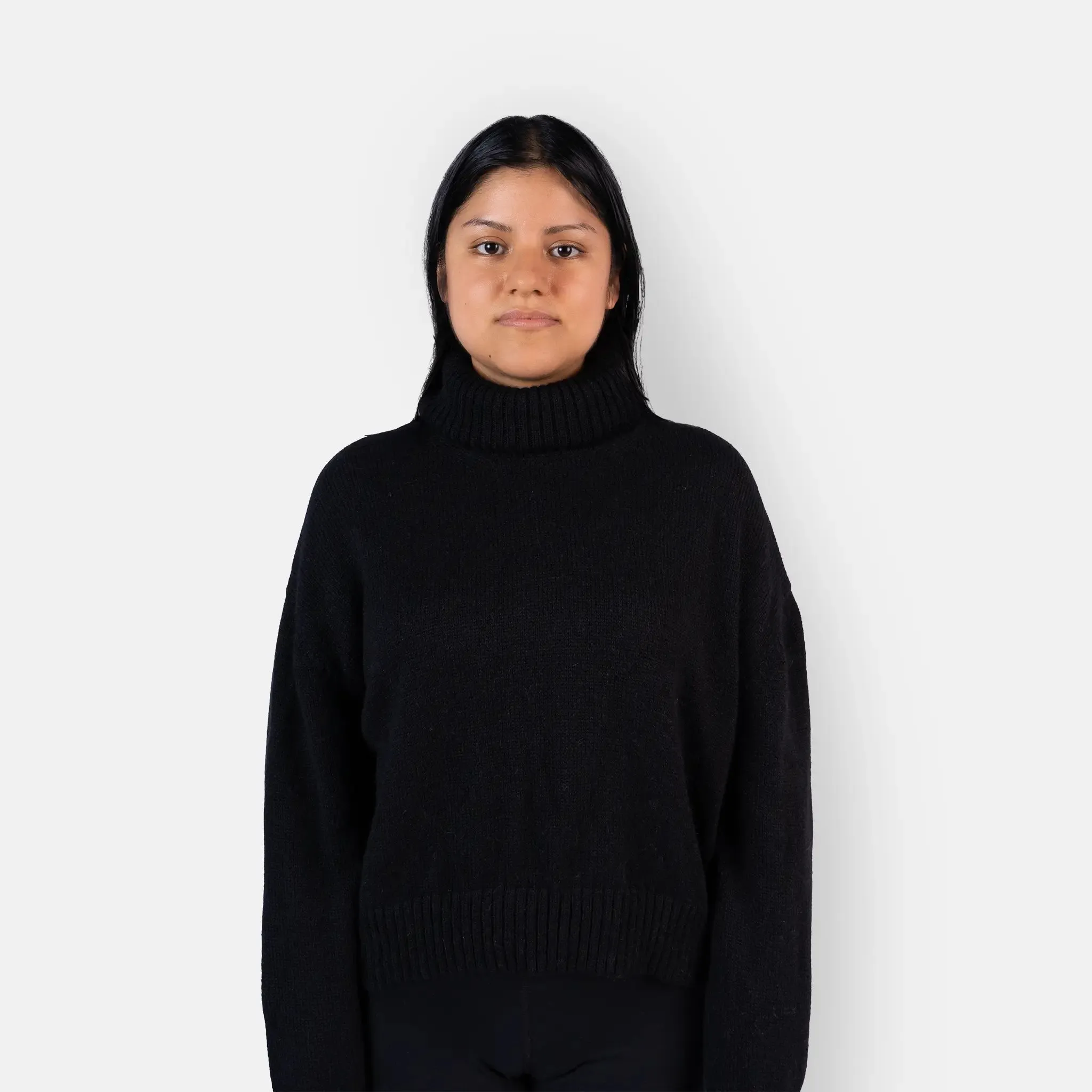 Women's Alpaca Wool Turtleneck Sweater sold by Aya