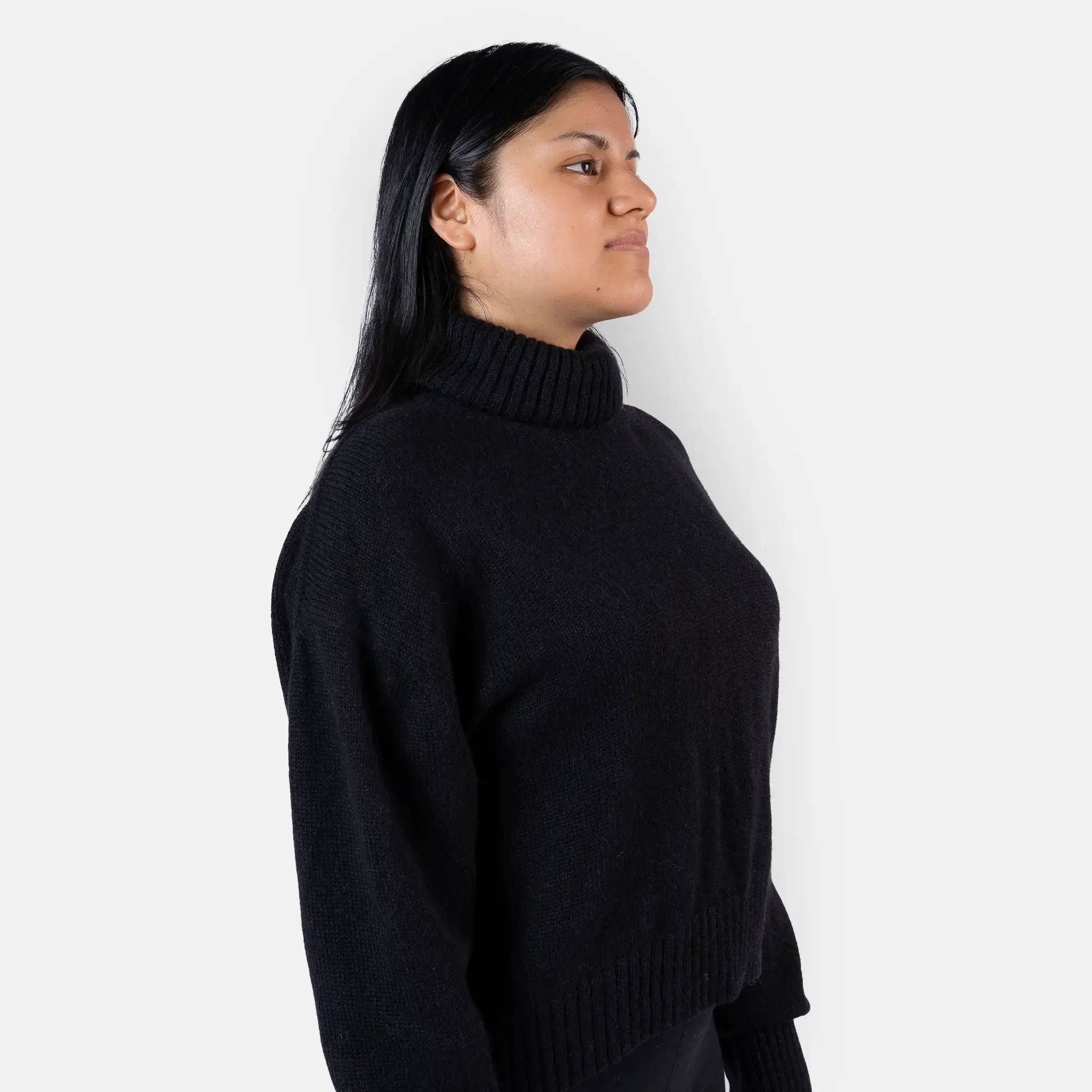 Women's Alpaca Wool Turtleneck Sweater sold by Aya product image thumbnail 2