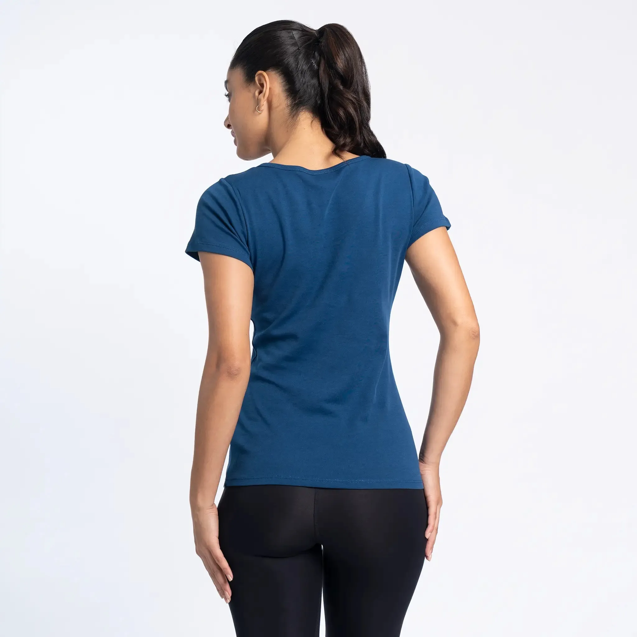 Women's Organic Pima Cotton T-Shirt sold by Aya product image thumbnail 5