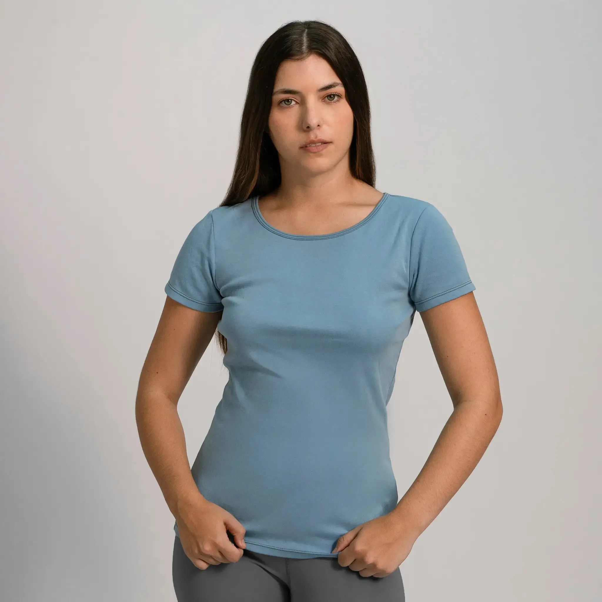 Women's Organic Pima Cotton T-Shirt sold by Aya