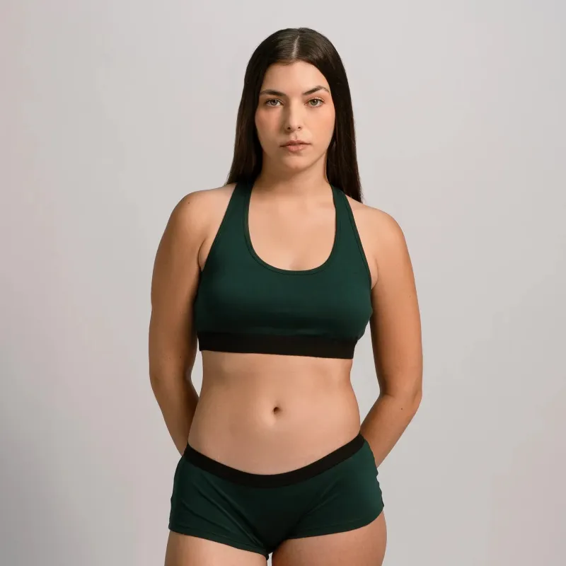 Women's Organic Pima Cotton Bralette sold by Aya