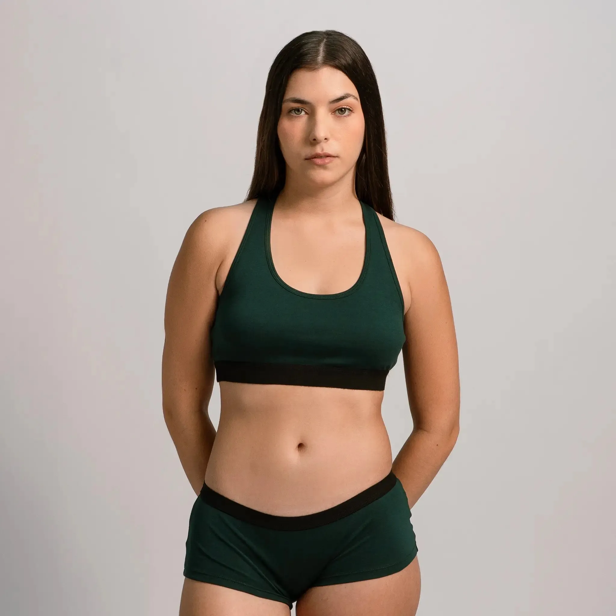 Women's Organic Pima Cotton Bralette sold by Aya