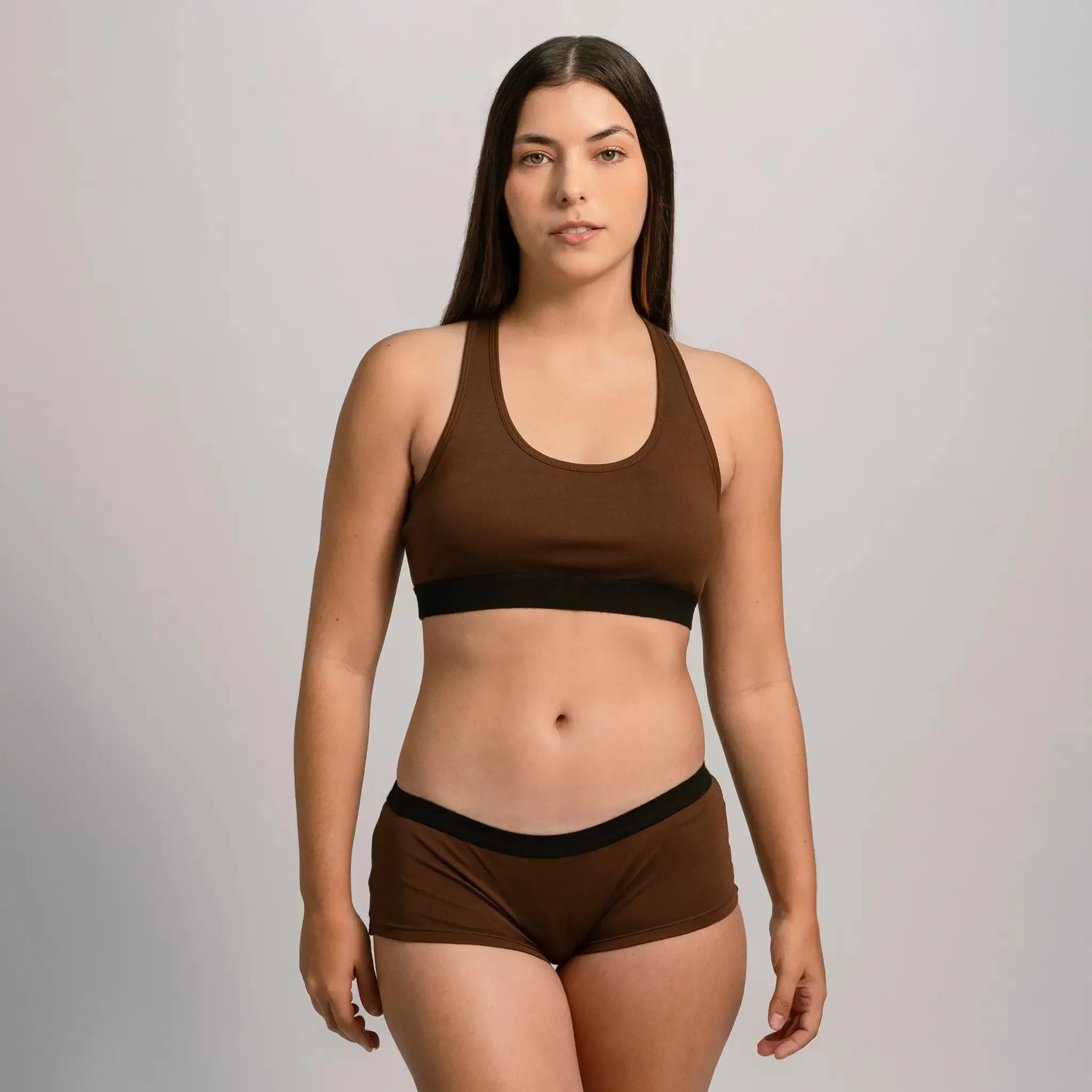 Women's Organic Pima Cotton Bralette sold by Aya product image thumbnail 3