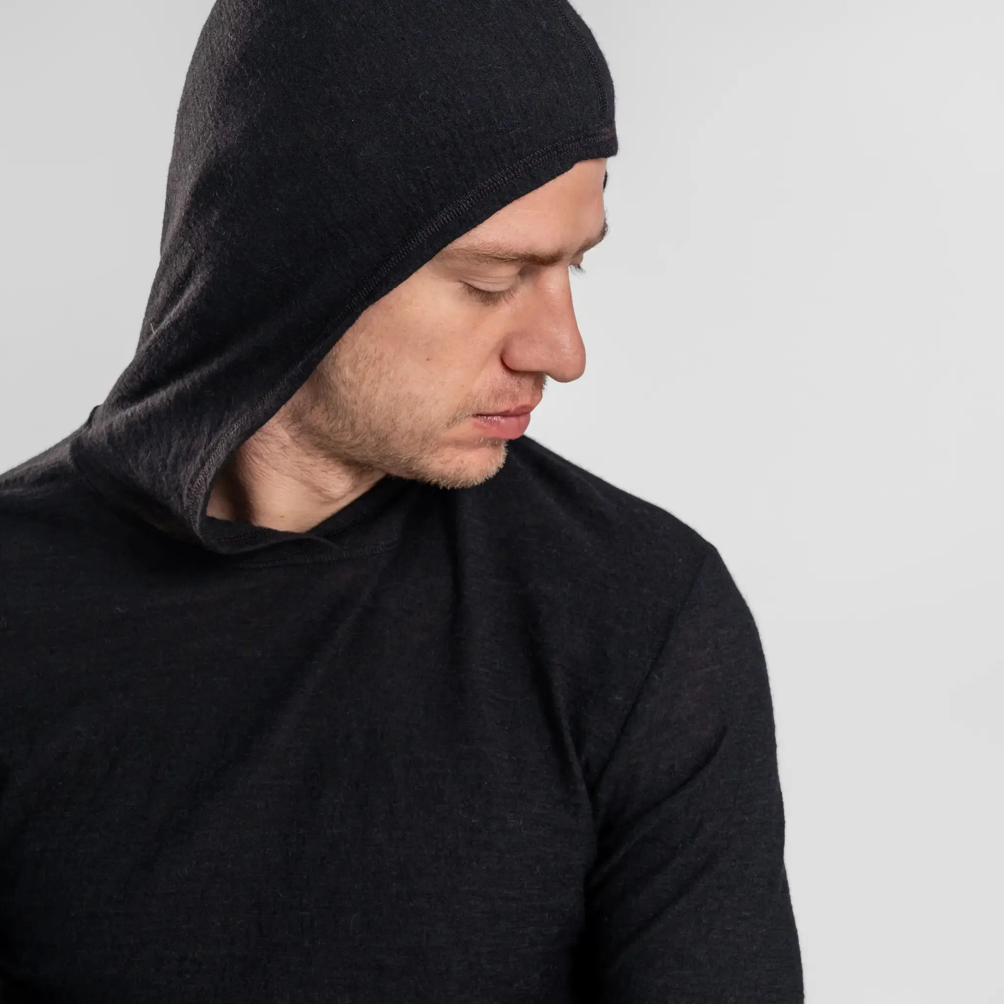 Men's Alpaca Sun Hoodie: Featherweight sold by Aya product image thumbnail 4
