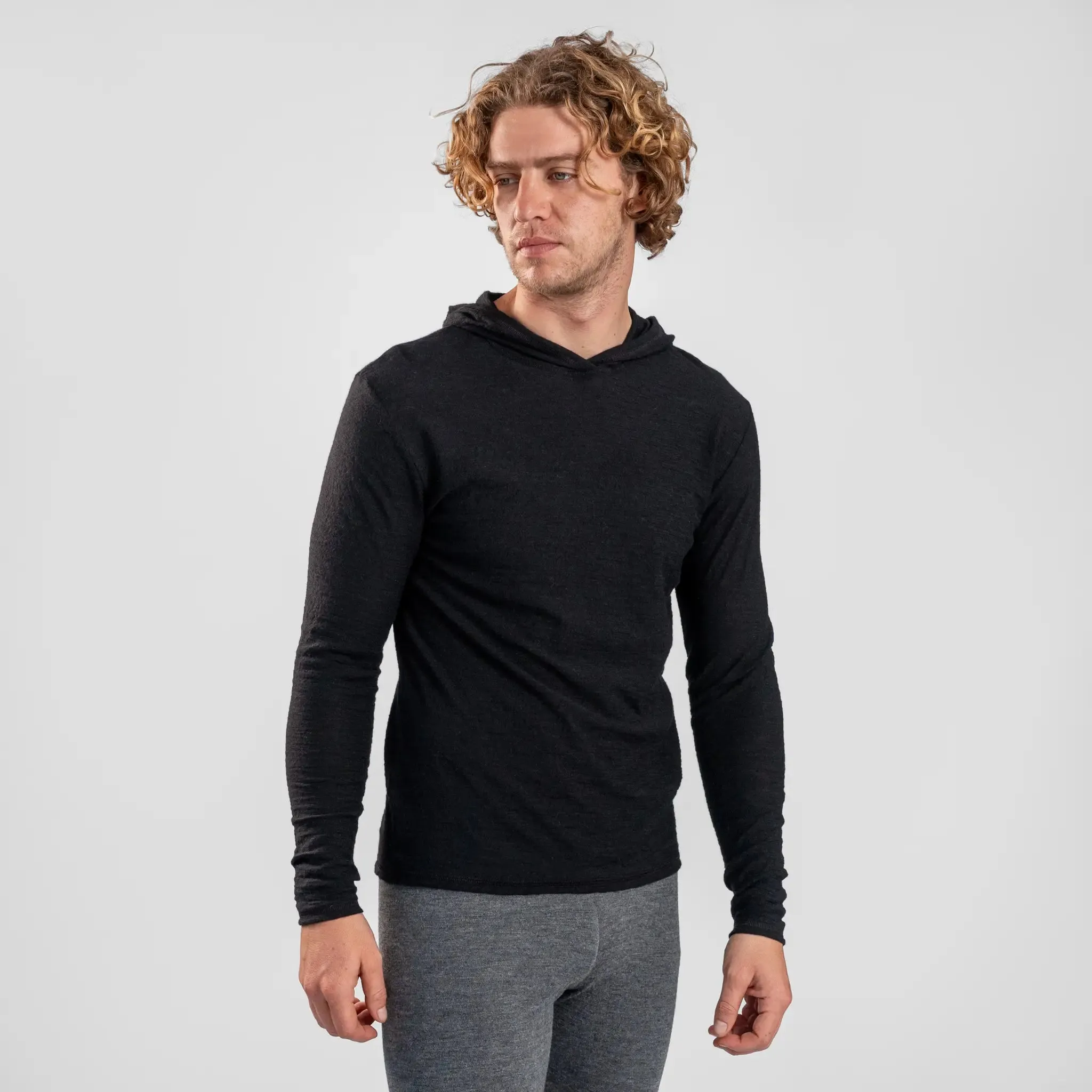 Men's Alpaca Sun Hoodie: Featherweight sold by Aya