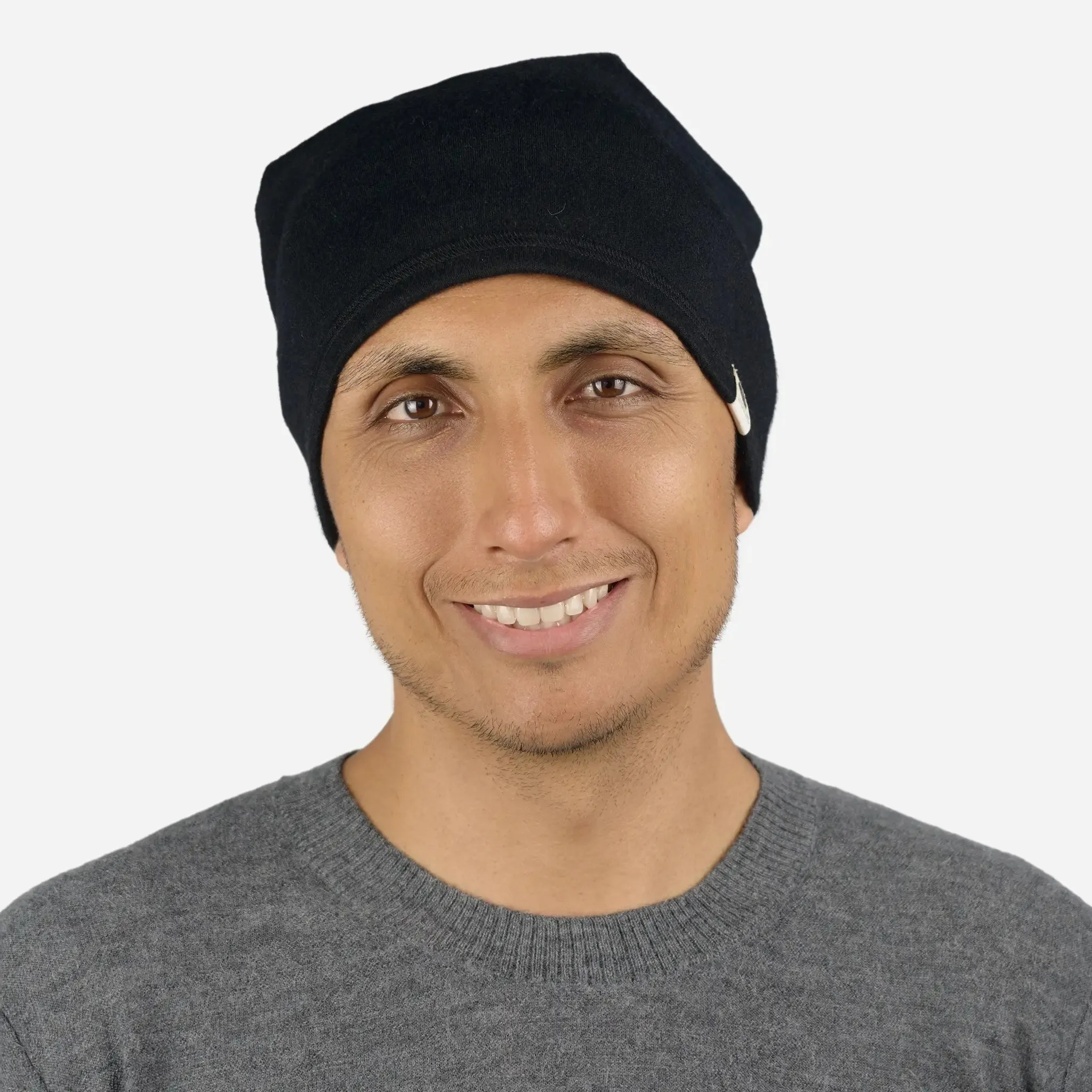 Alpaca Folded Beanie Hat sold by Aya product image thumbnail 3