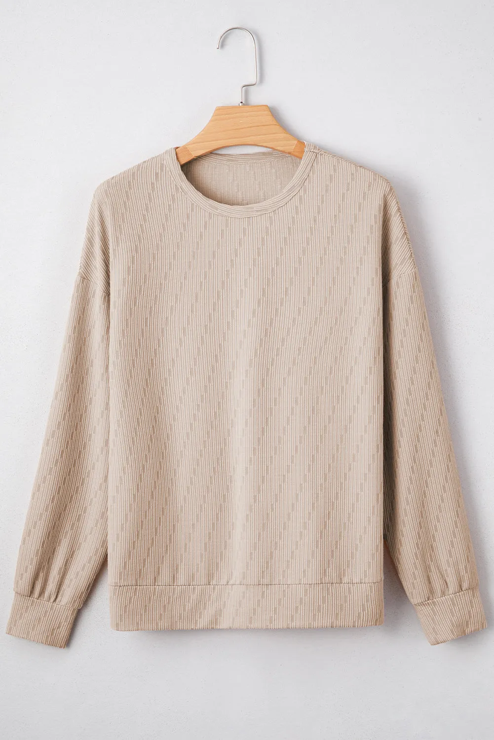 Textured Long Sleeve Top sold by eAura product image thumbnail 3