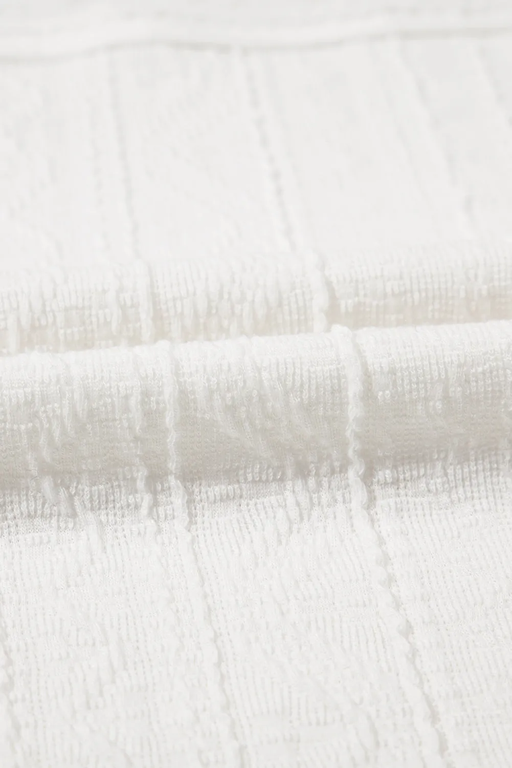 Jet Stream Textured Patched Pocket Short Sleeve Top Drawstring Shorts Set sold by eAura product image thumbnail 4