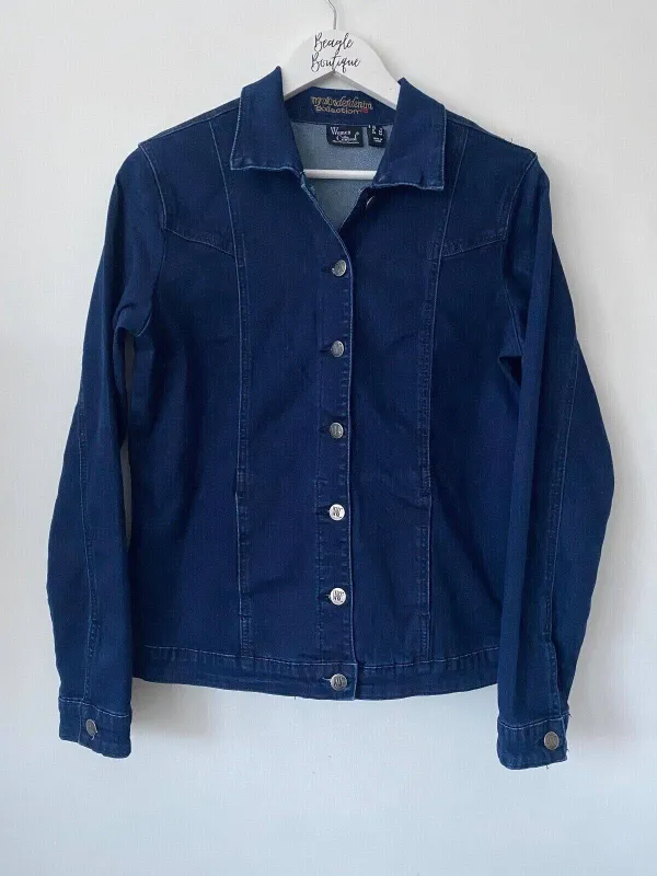 My Wonder Denim Collection by Renee Greenstein Indigo Denim Jacket S, M sold by eAura