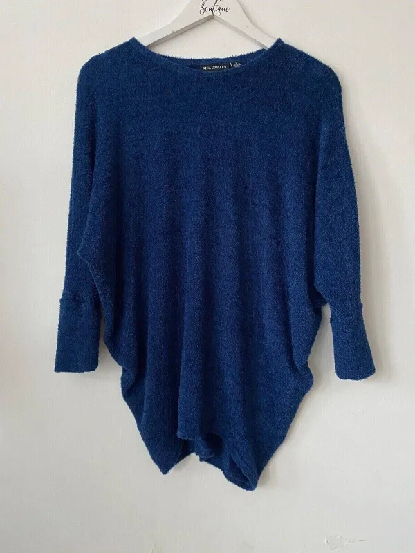 Nina Leonard Dolman Fluffy Top Size S sold by eAura