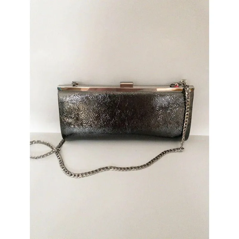 Claudia Canova Structured Clasptop Pearl Covered Clutch made by eAura
