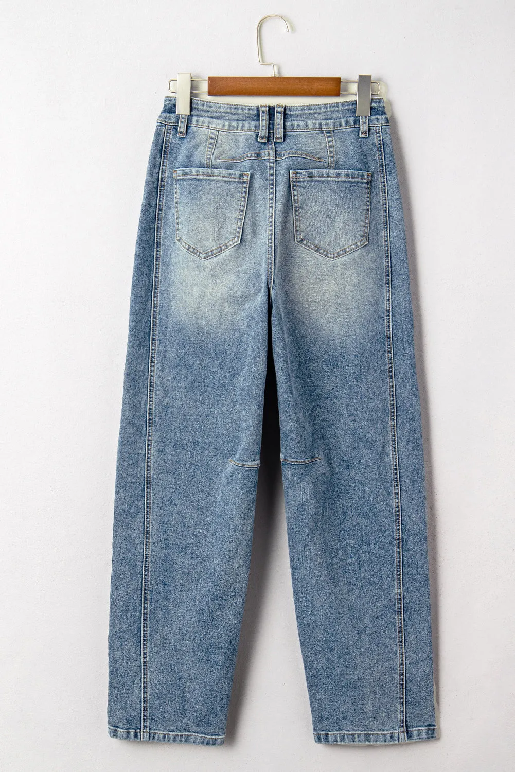 Washed Seam Detail Shift Jeans sold by eAura product image thumbnail 5