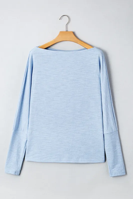 Batwing Long Sleeve Top sold by eAura