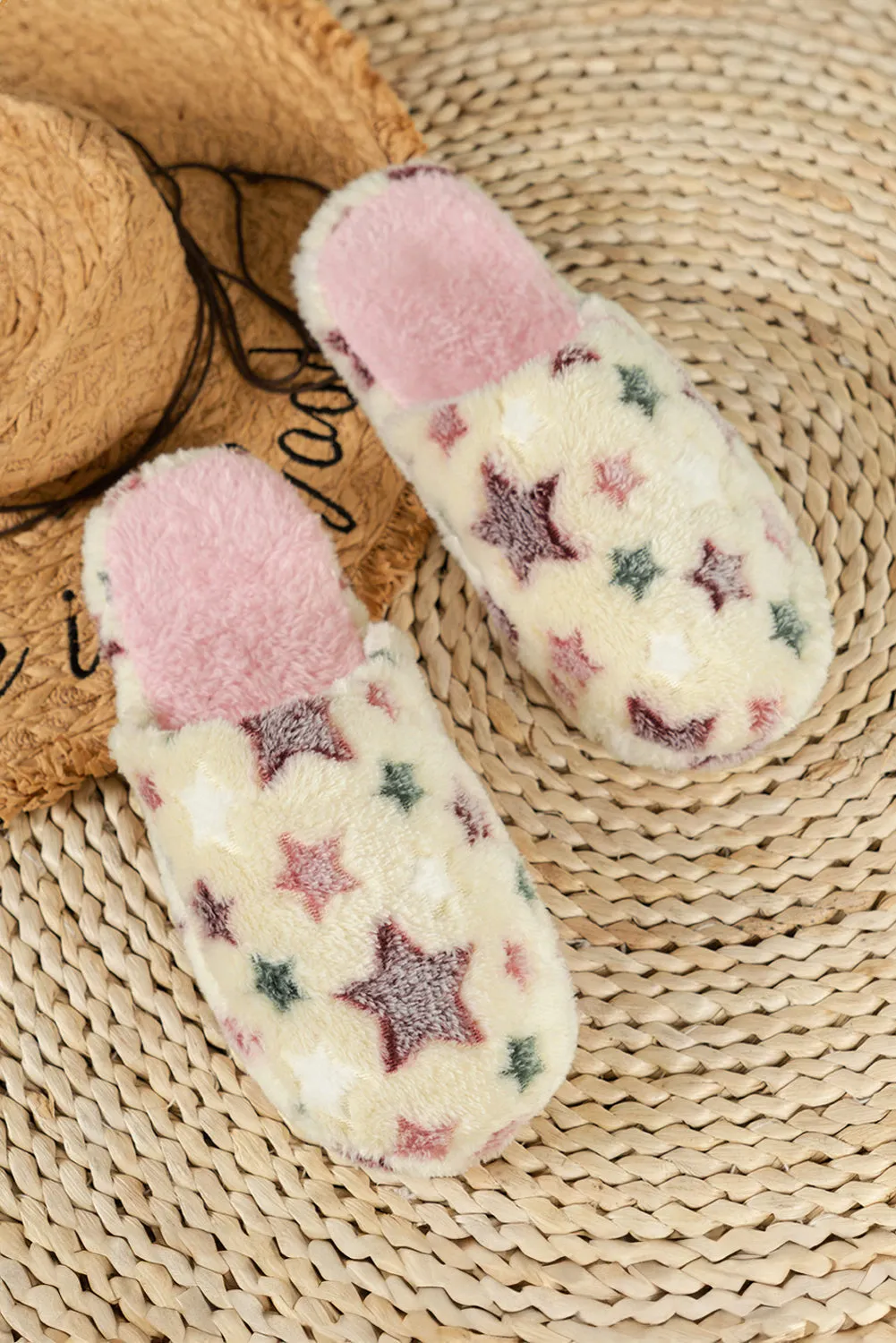 Star Pattern Plush Slippers sold by eAura product image thumbnail 3