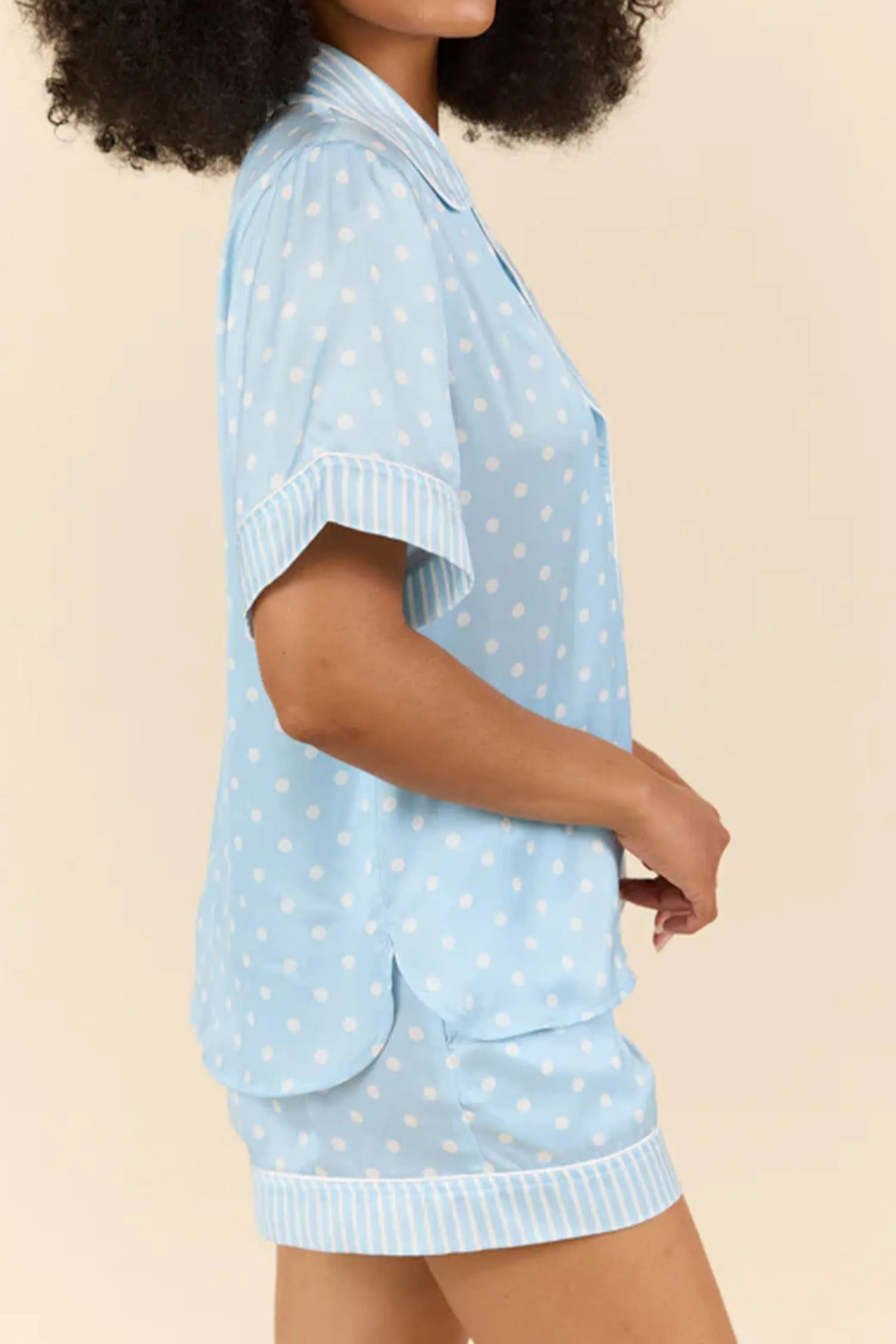 Polka Dot Print Soft Short Pyjama Set sold by eAura product image thumbnail 3