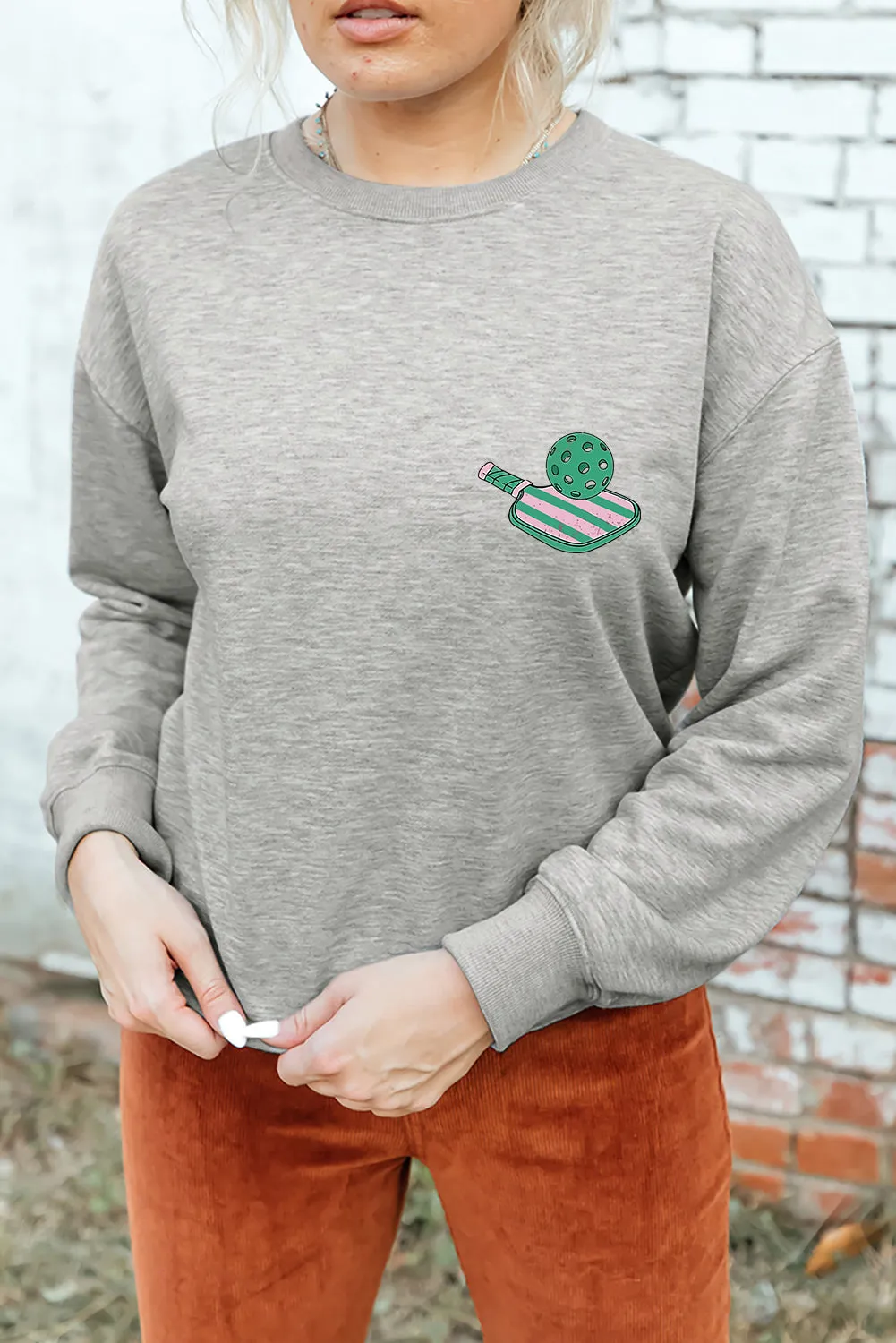 PICKLE BALL SOCIAL CLUB Game Day Graphic Sweatshirt sold by eAura product image thumbnail 5