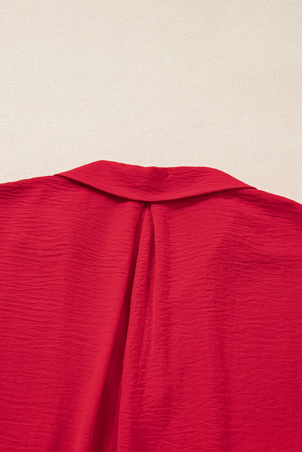 Plus Size Smocked Cuff Dolman Oversized Tunic Blouse sold by eAura product image thumbnail 5