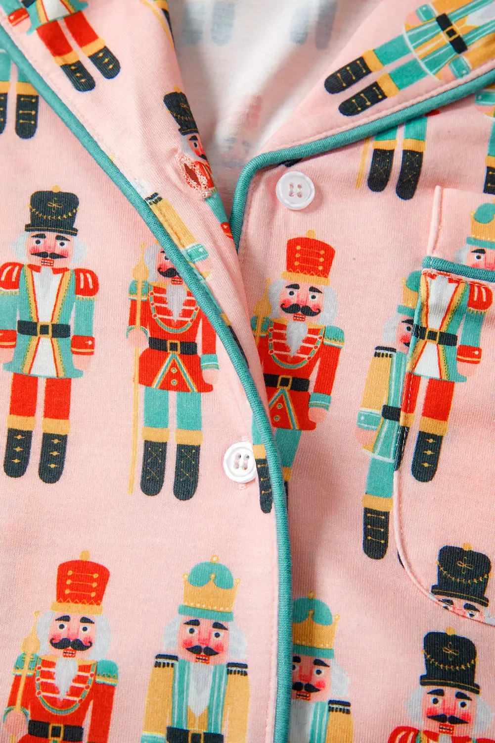 Nutcracker Long Sleeve Button Up and Shorts Pyjamas sold by eAura product image thumbnail 5