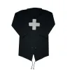PARKA JACKET - BLACK sold by Places + Faces