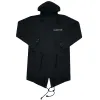PARKA JACKET - BLACK sold by Places + Faces