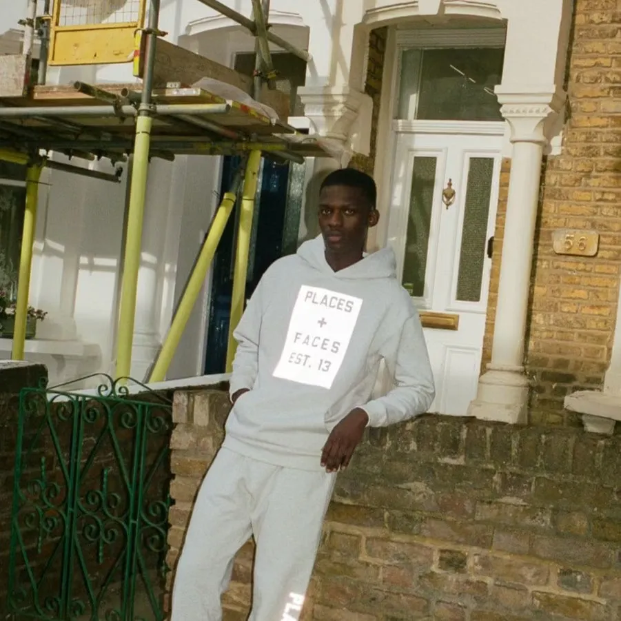 OG REFLECTIVE HOODIE - GREY sold by Places + Faces product image thumbnail 3
