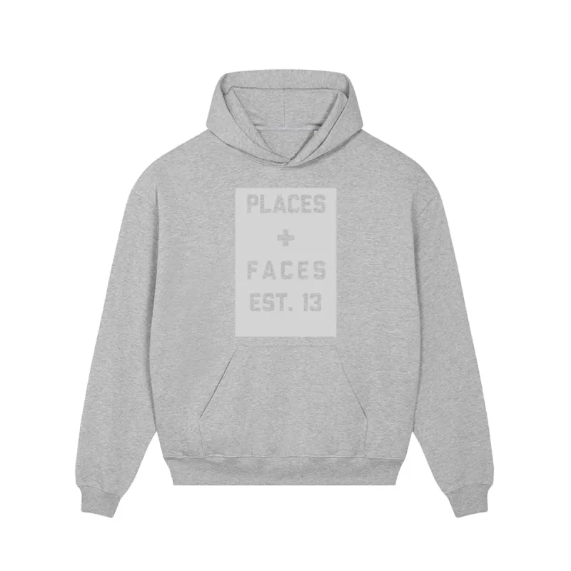 OG REFLECTIVE HOODIE - GREY made by Places + Faces