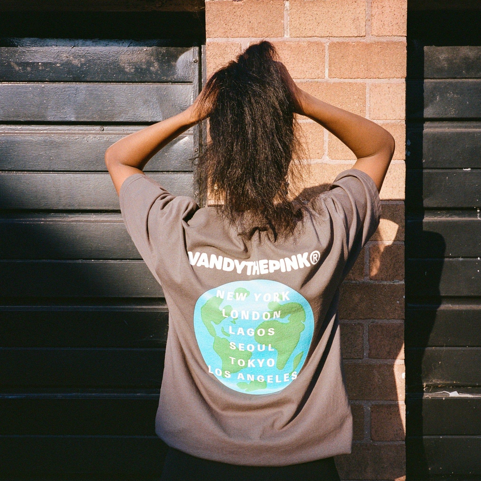 VANDY x P+F 10 YEAR TEE - GREY/WHITE sold by Places+Faces product image thumbnail 4