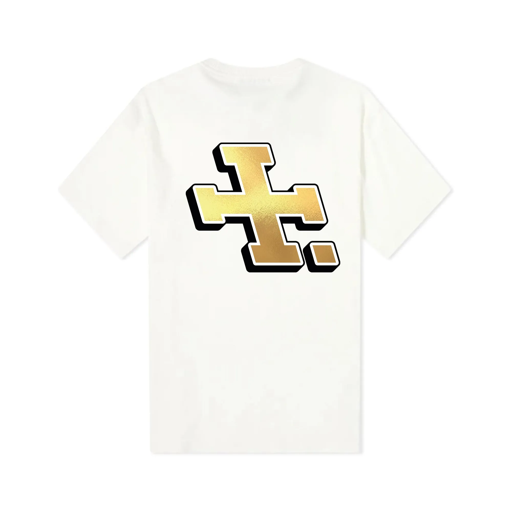 P+F x RIZLA TEE - WHITE/ GOLD sold by Places+Faces product image thumbnail 2