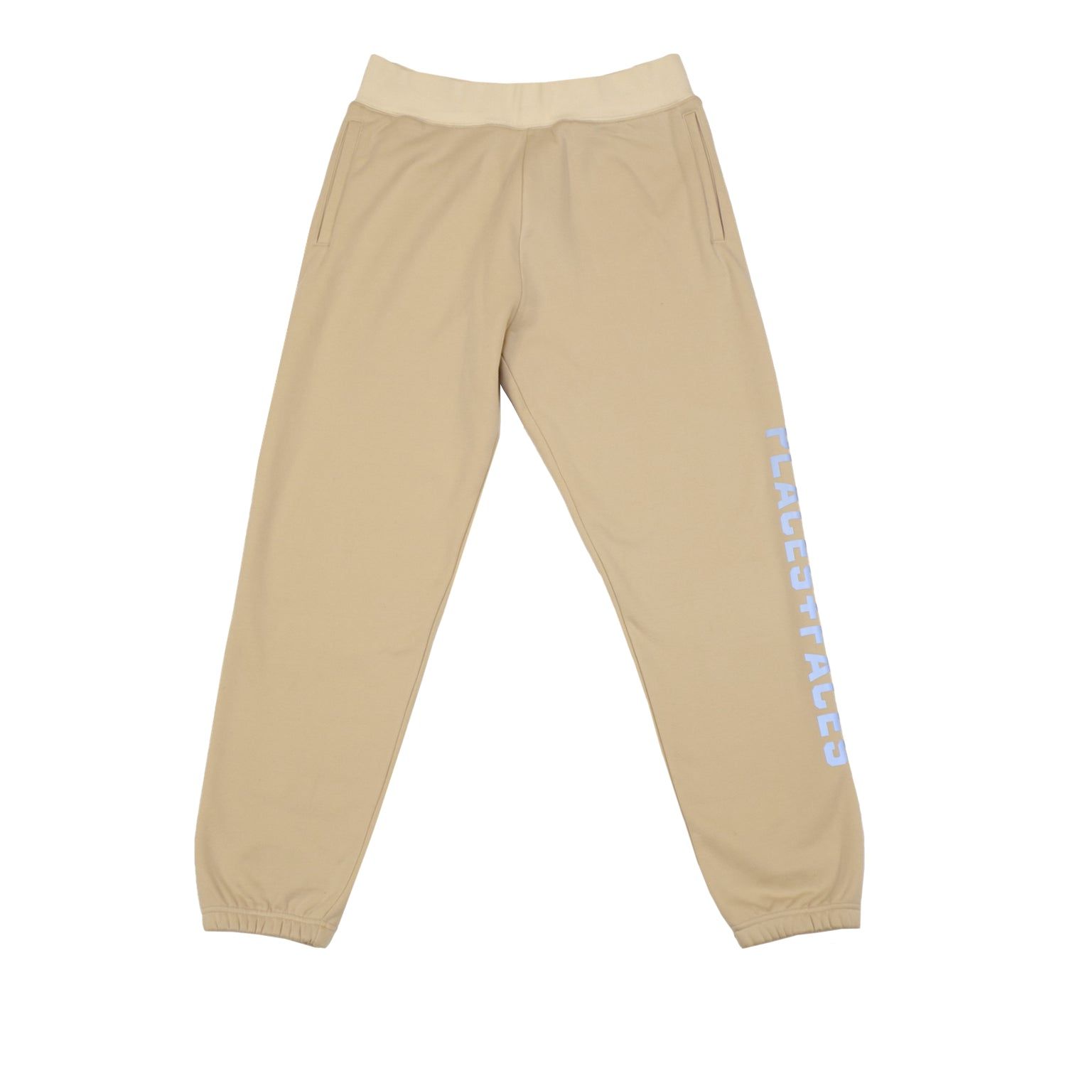REFLECTIVE LOGO BOTTOMS - CREAM sold by Places + Faces