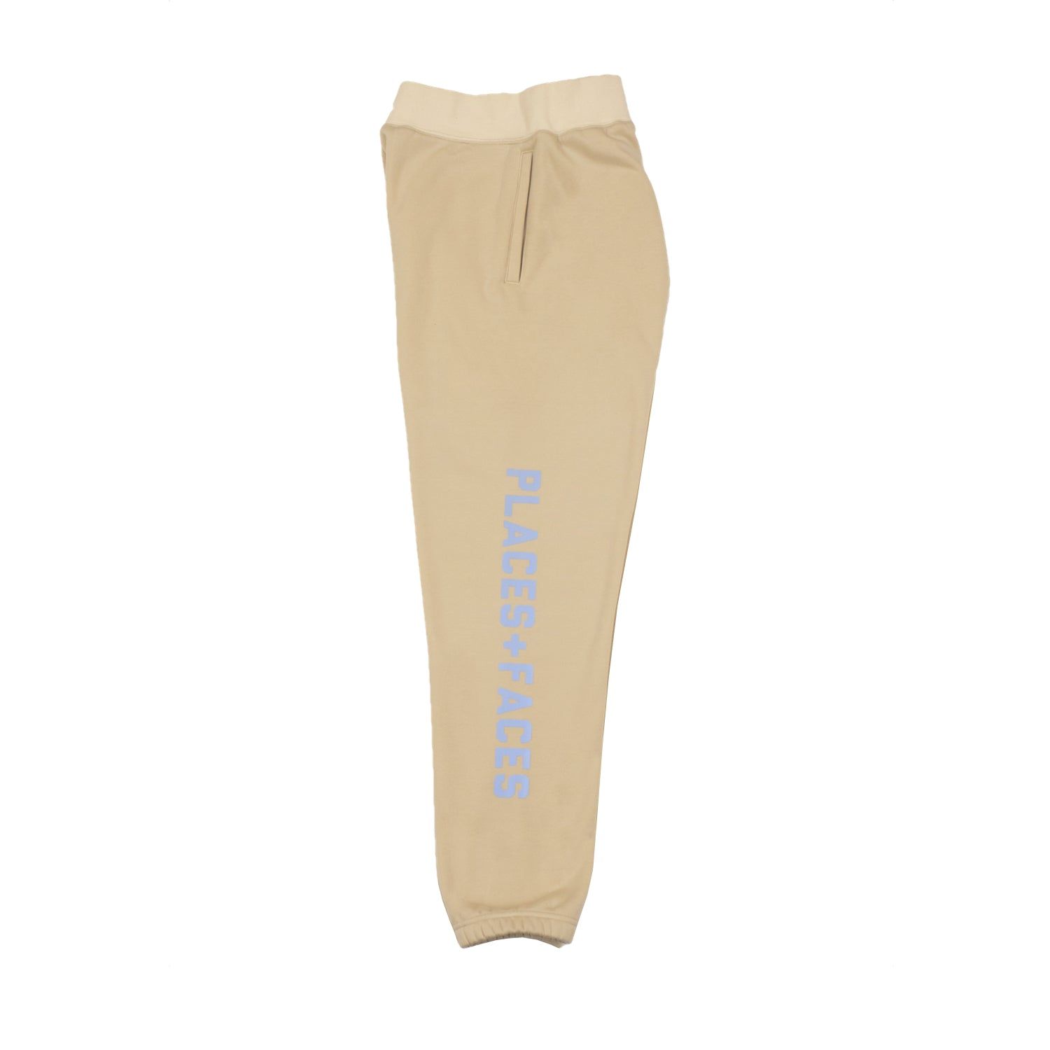 REFLECTIVE LOGO BOTTOMS - CREAM sold by Places + Faces product image thumbnail 2