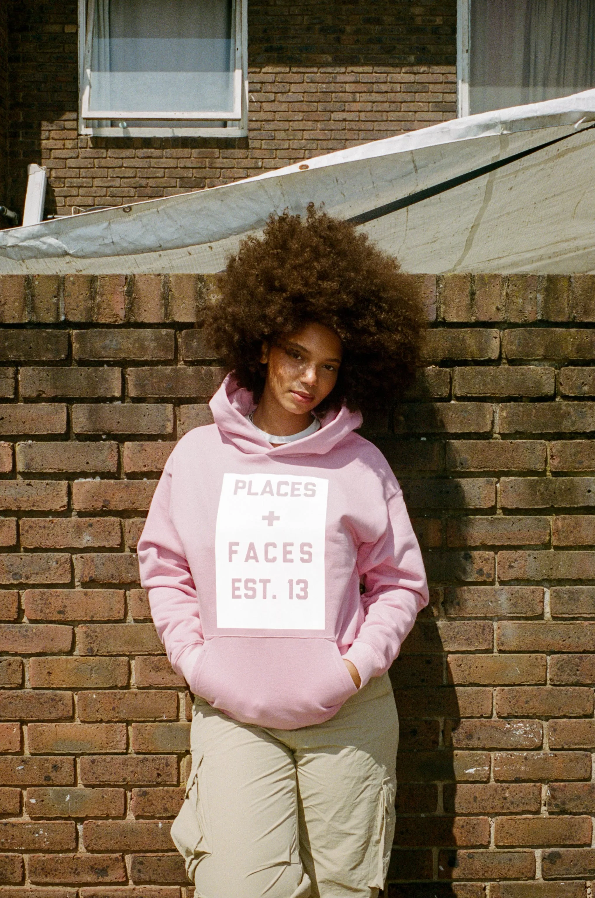 OG REFLECTIVE HOODIE - PINK sold by Places + Faces product image thumbnail 3