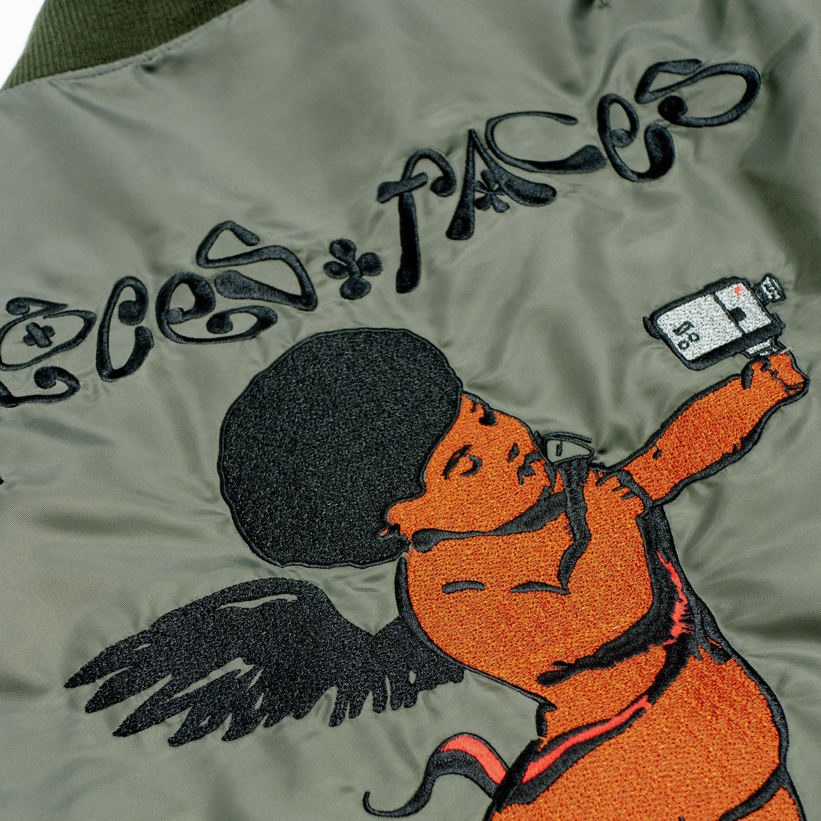ANGEL MA-1 BOMBER JACKET - KHAKI sold by Places+Faces product image thumbnail 3