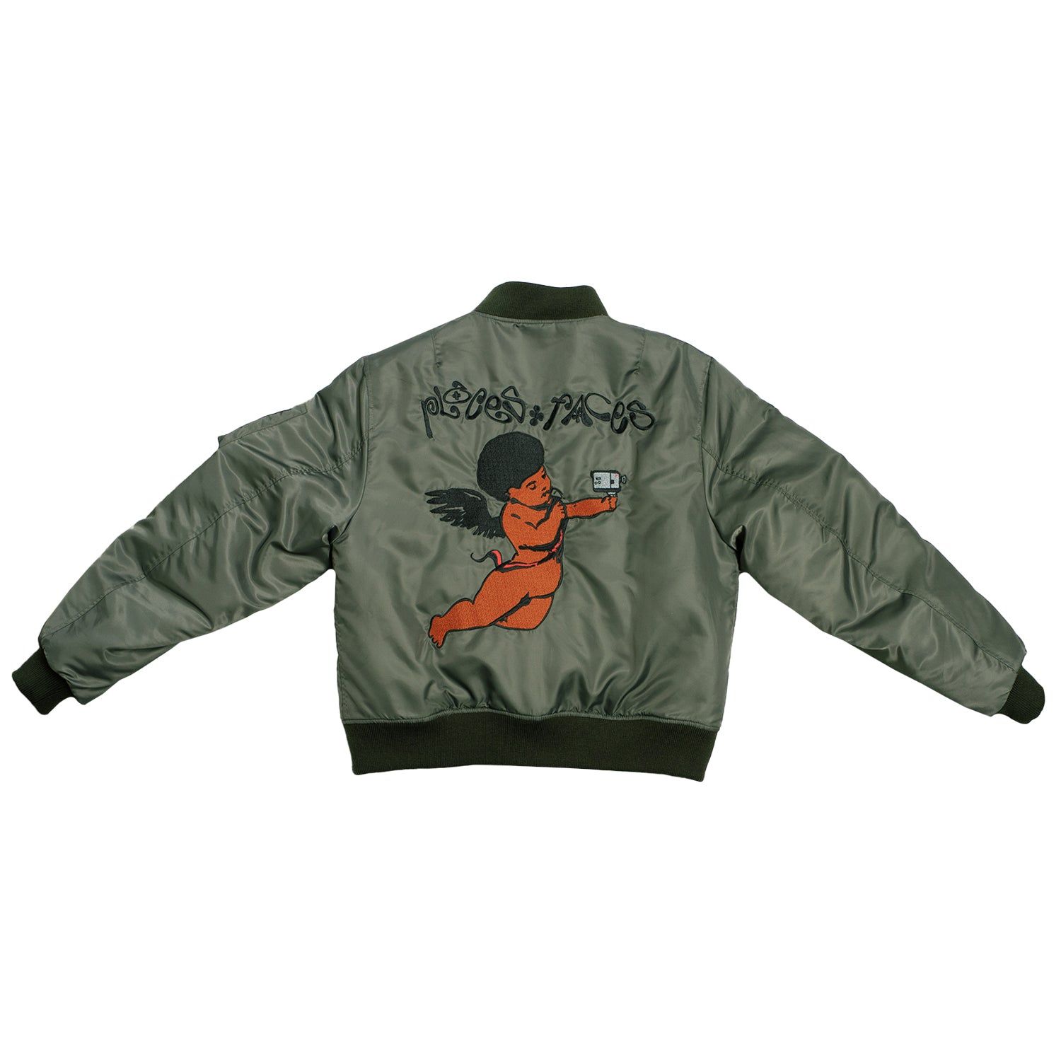 ANGEL MA-1 BOMBER JACKET - KHAKI sold by Places+Faces product image thumbnail 2