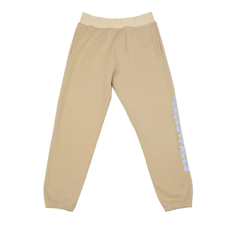 REFLECTIVE LOGO BOTTOMS - CREAM sold by Places + Faces
