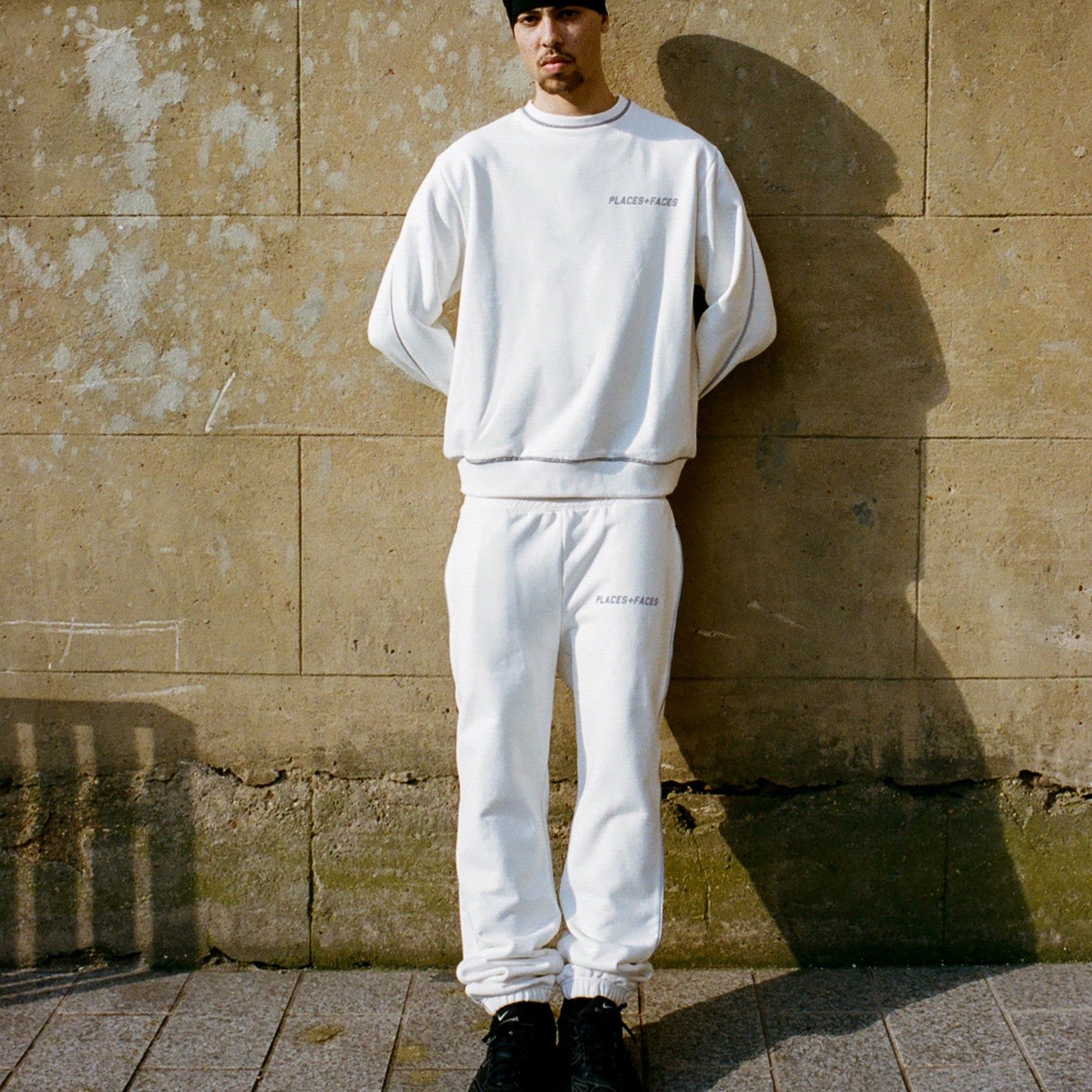 3M PIPING SWEATPANTS - WHITE sold by Places + Faces product image thumbnail 2